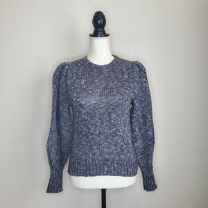 Madewell Pleat Shoulder Sweater Small
